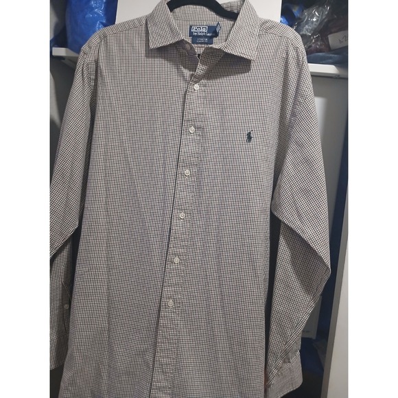 Polo Ralph Lauren Other - Polo Ralph Lauren Stanton Classic Fit Button Up Shirt Mens XXL Red Green Plaid
